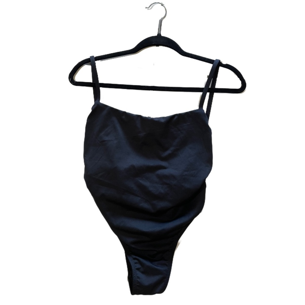 Black Mer One Piece Swimsuit